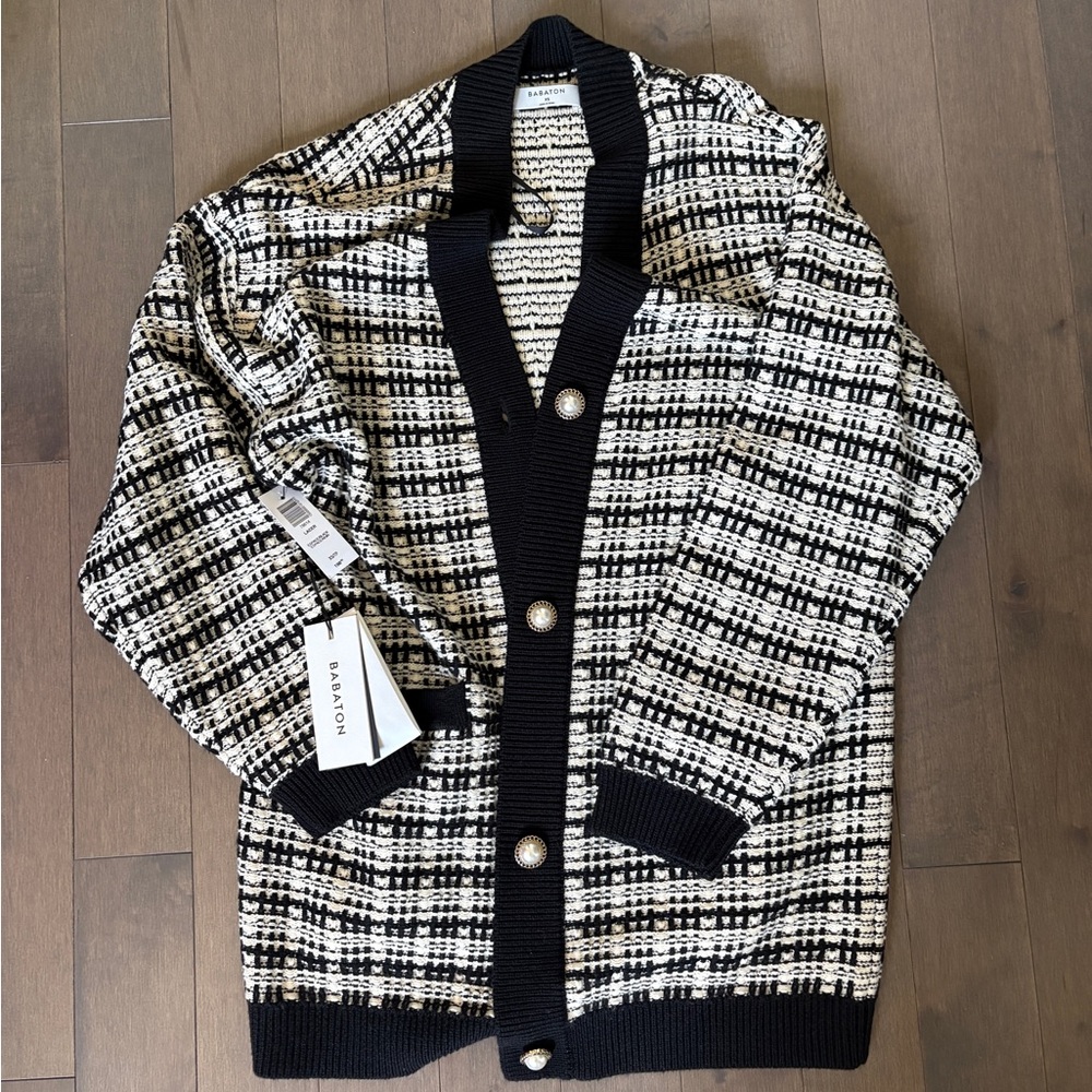 Aritzia Babaton Lacer Cardigan BNWT